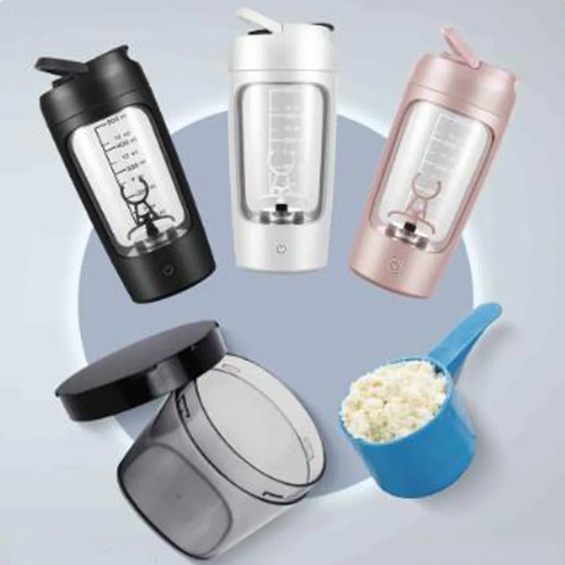 Protein Shaker Bottle - Shaker Elettrico per Proteine Portatile, Tazza