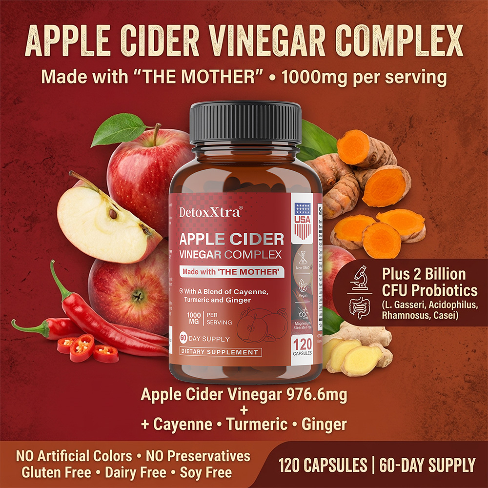 Apple Cider Vinegar Pill - Capsule di Aceto di Mele con
