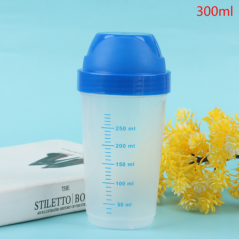 Protein Shaker Bottle - @*Bottiglia shaker da 300 ml, creativa,