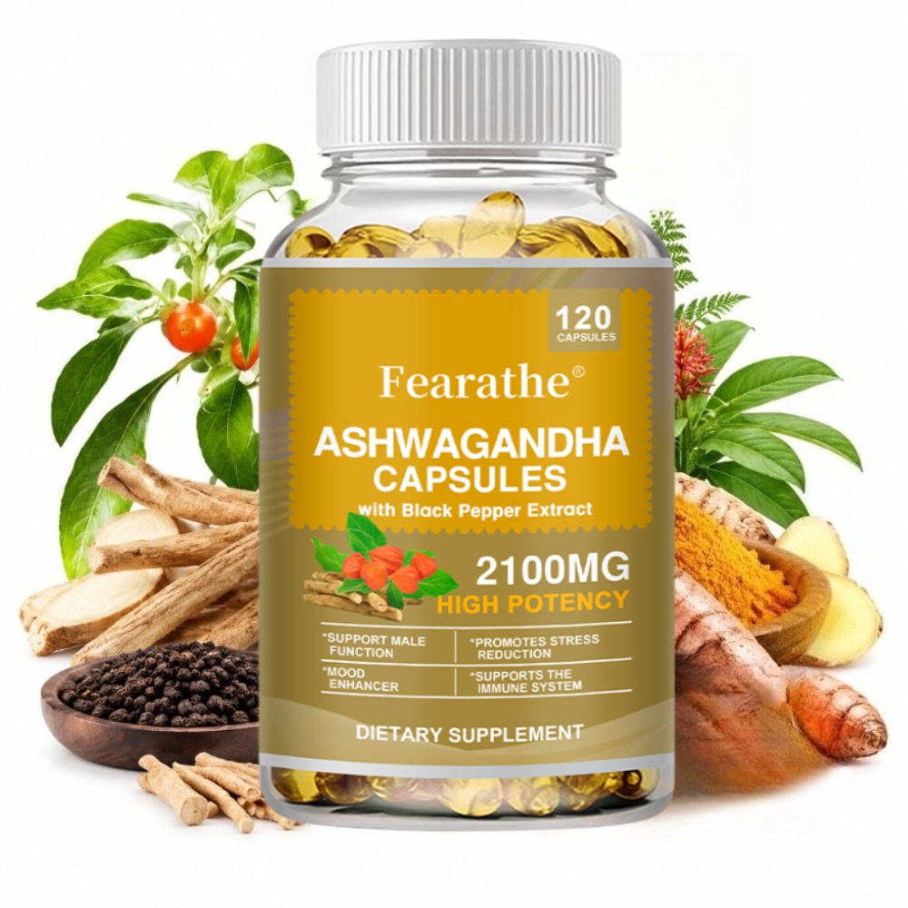 Ashwagandha Extract Root - Capsule di Ashwagandha 2100mg, con Estratto