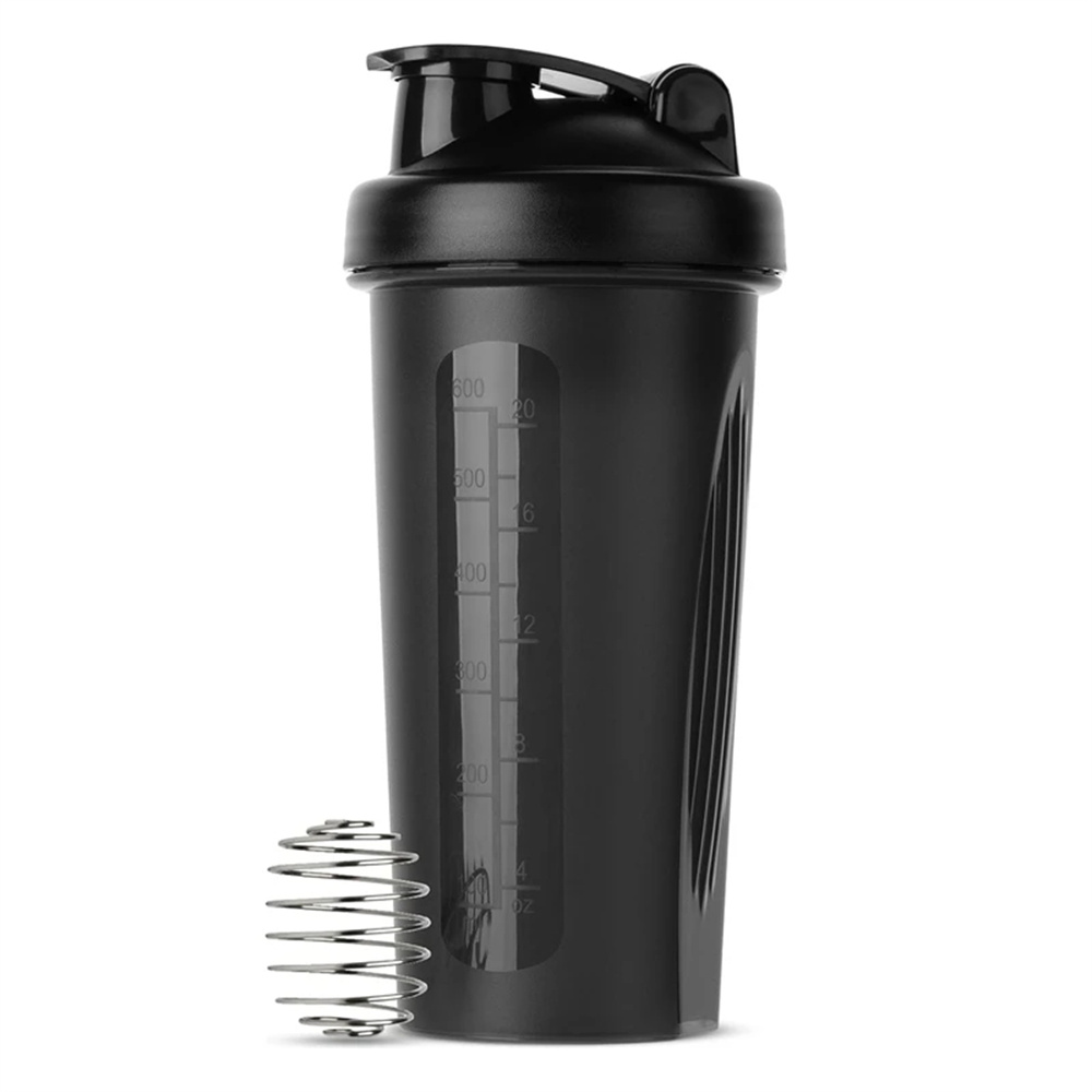 Protein Shaker Bottle - Shaker portatile per proteine da 600