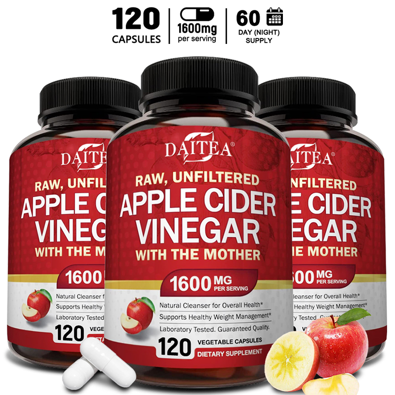 Apple Cider Vinegar Pill - Aceto di Sigido di Mela 1600