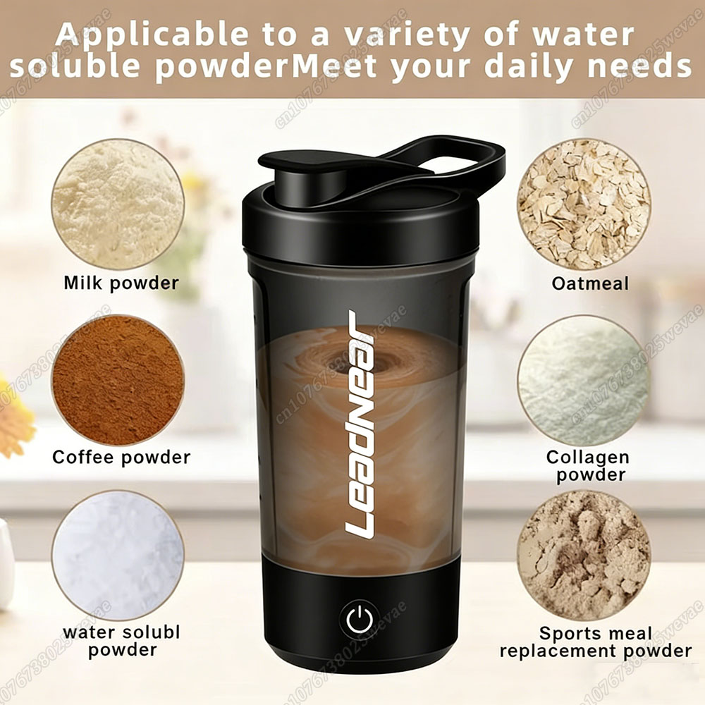 Protein Shaker Bottle - 2026 Nuova tazza elettrica con agitazione