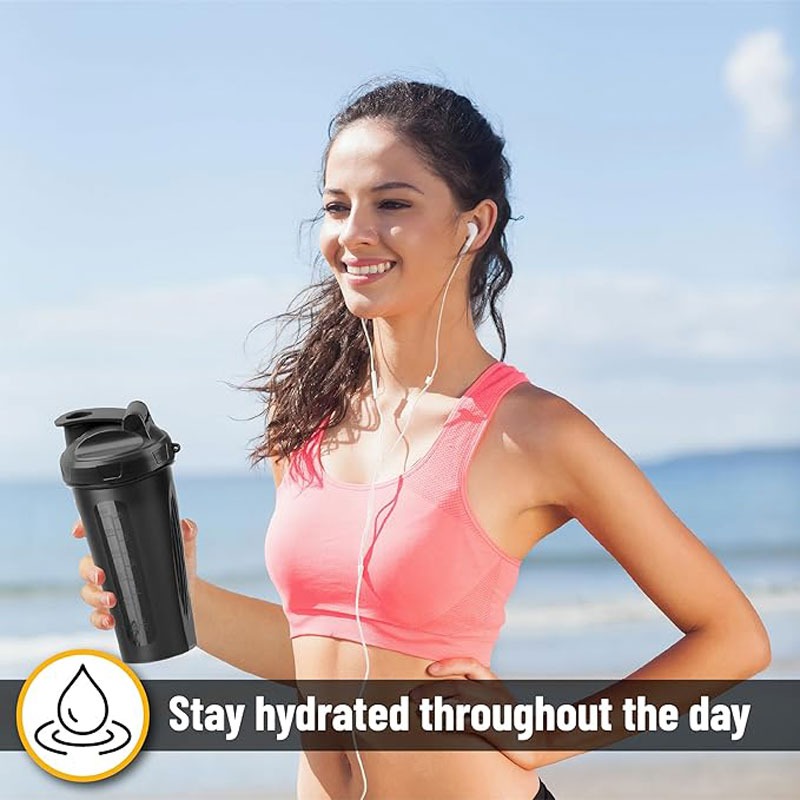 Borraccia Shaker da 600ml (20  - Protein Shaker Bottle recensione e prezzo