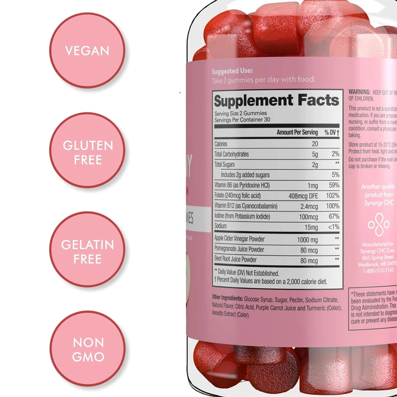 Caramelle gommose per aceto di - Apple Cider Vinegar Pill recensione e prezzo