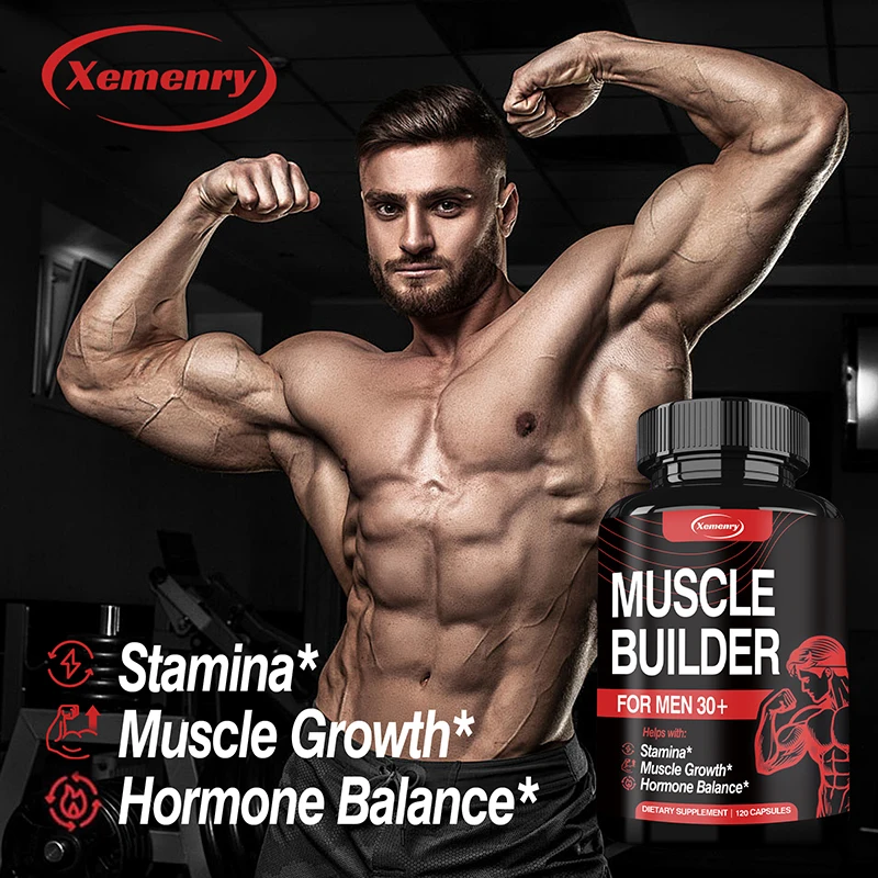 Muscle Builder per uomo 30+ -  - Ashwagandha Extract Root recensione e prezzo