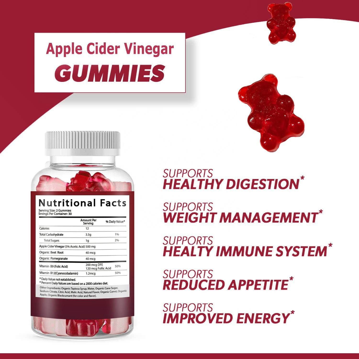 Le caramelle gommose all'aceto - Apple Cider Vinegar Pill recensione e prezzo