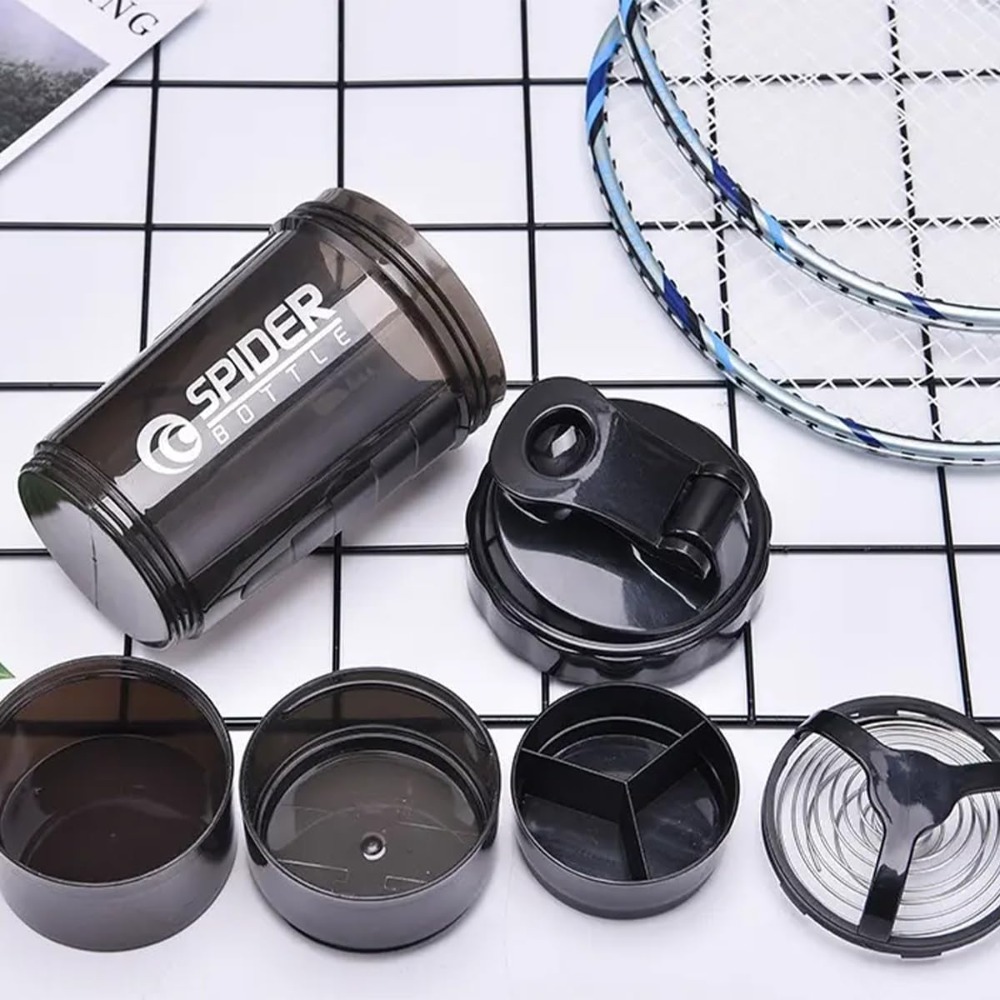 3 strati Shaker Protein Bottle - Protein Shaker Bottle recensione e prezzo