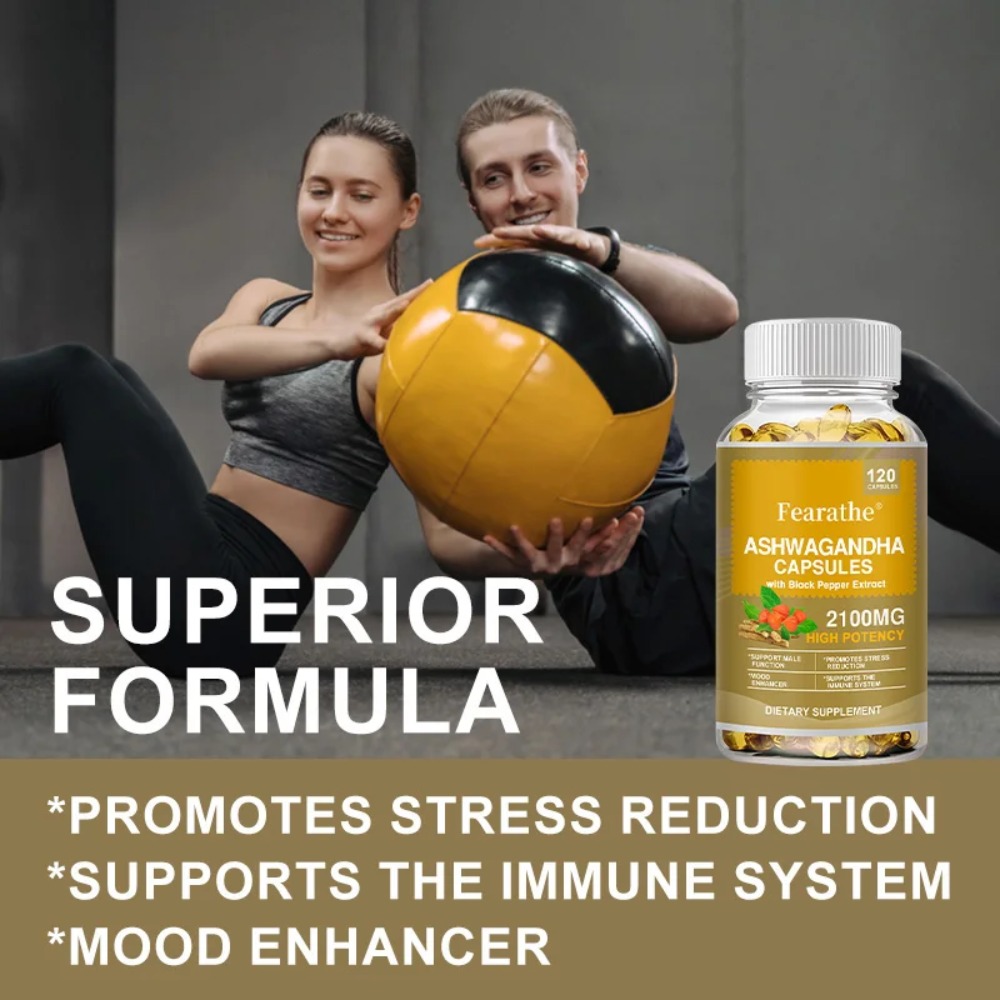 Capsule di Ashwagandha 2100mg, - Ashwagandha Extract Root recensione e prezzo