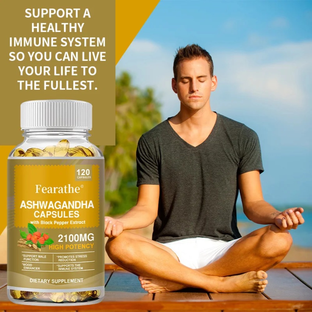 Capsule di Ashwagandha 2100mg, - Ashwagandha Extract Root recensione e prezzo
