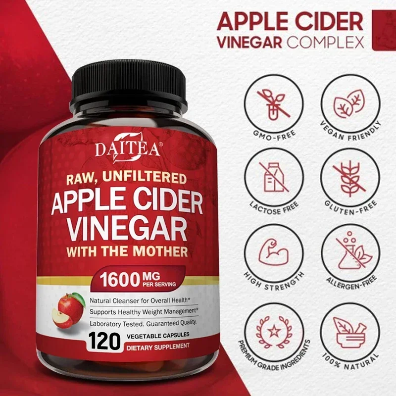 Aceto di Sigido di Mela 1600 m - Apple Cider Vinegar Pill recensione e prezzo
