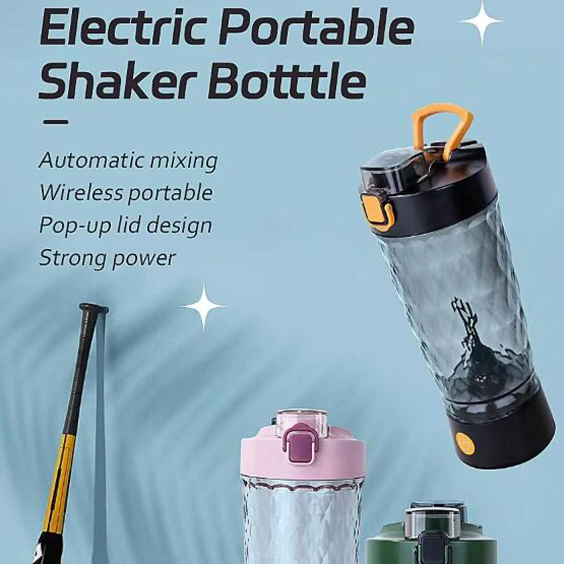 700ml Elettrico Polvere di Pro - Protein Shaker Bottle recensione e prezzo